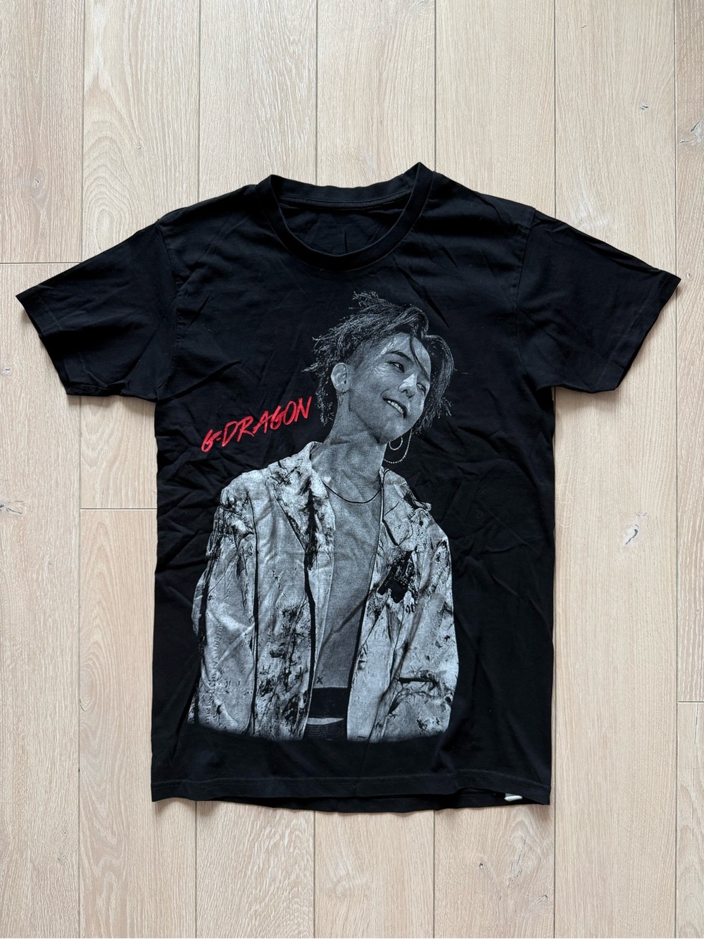 G-Dragon 2017 World Tour T Shirt Black Size Small